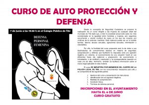 Curso de auto protección y defensa