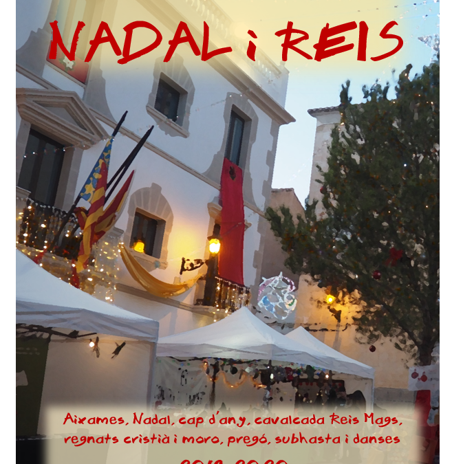 Programa d’actes: festes de Nadal i Reis