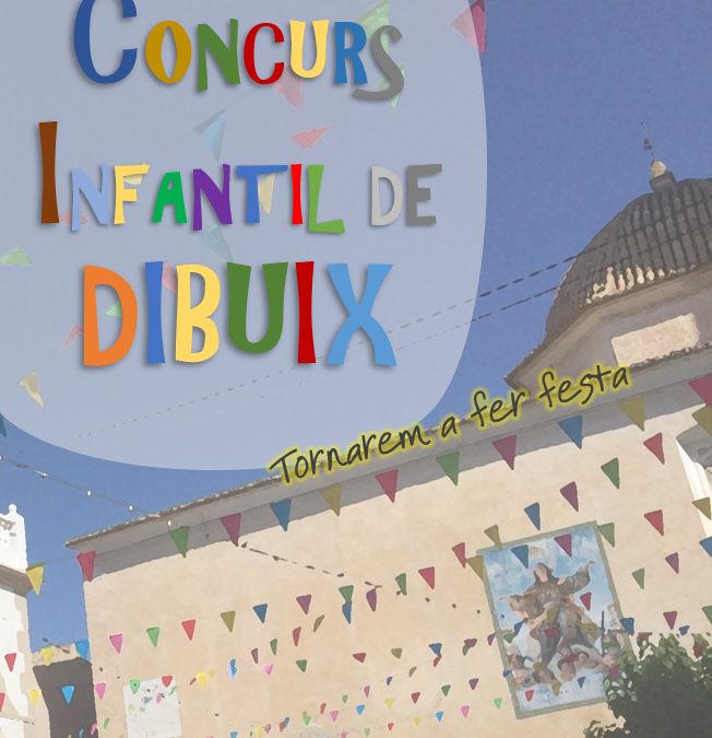 Concurs de dibuix infantil: Tornarem a fer festa!