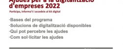 Charla informativa: Ayudas para la digitalización de empresas 2022
