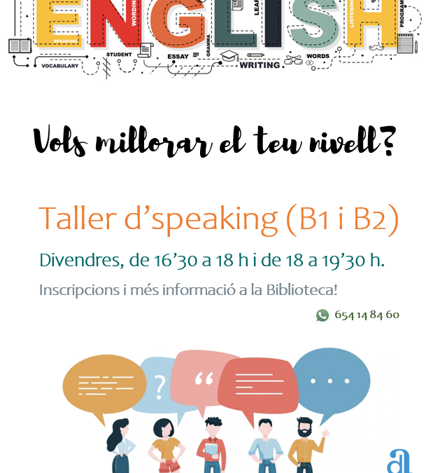 Taller d’anglés (speaking i listening)