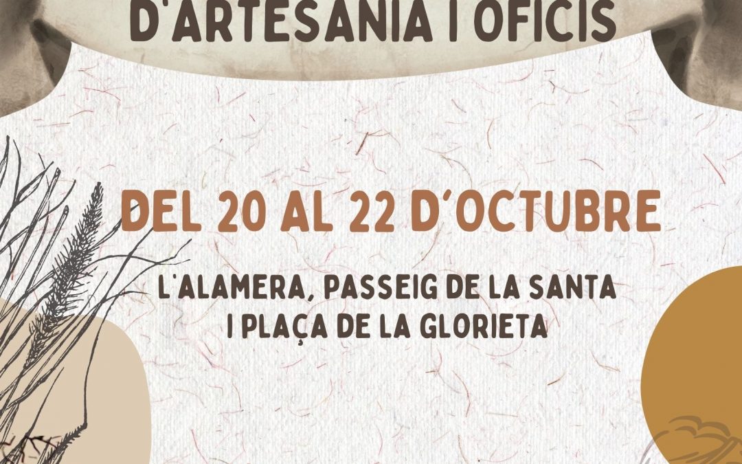 Programa XVII Fira Tradicioanl dártesania i oficis de Tibi