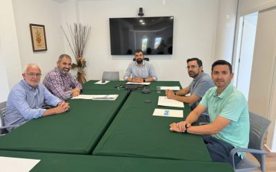 El Alcalde se reune con IBIAE y la comisión promotora de la EGM Parque Empresarial El Maigmó