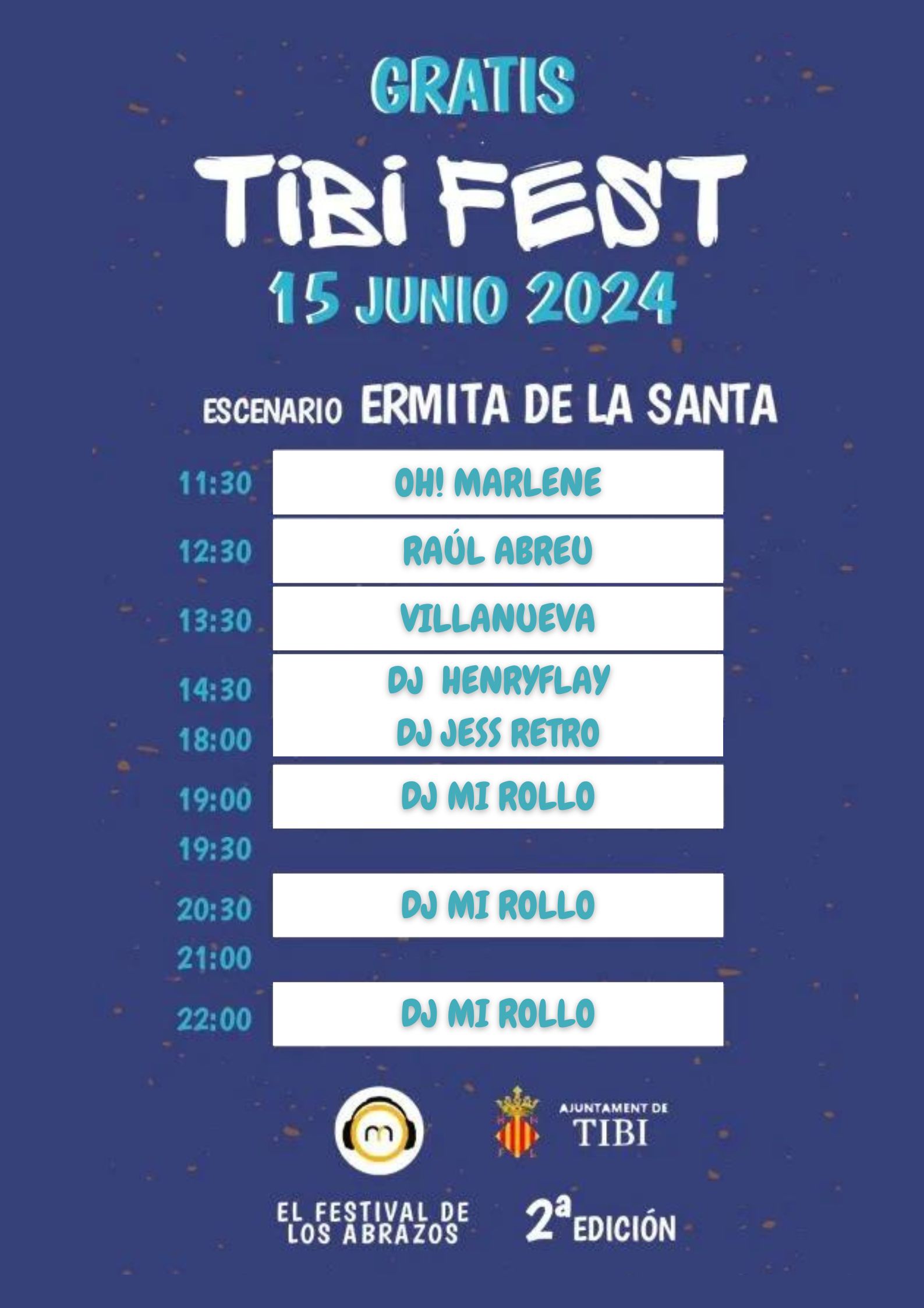 Horario TibiFest segunda edición