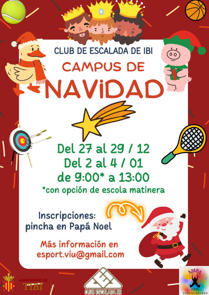 Campus de Navidad Tibi